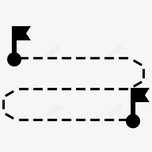 路线位置地图插针图标svg_新图网 https://ixintu.com 位置 地图插针 带标志的pin 路由器 路线