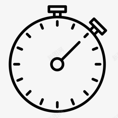 计时器时钟搜索引擎优化图标图标
