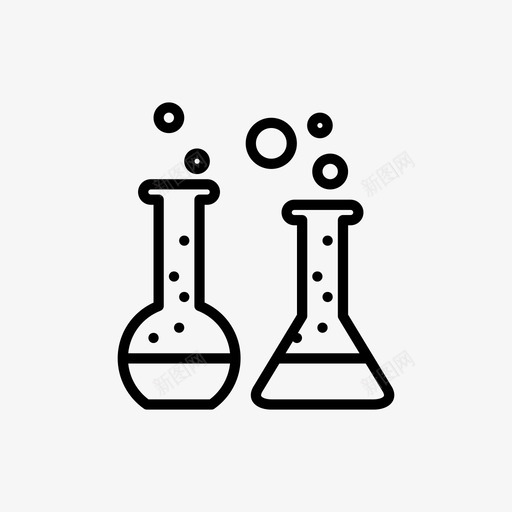 化学实验室化学品实验图标svg_新图网 https://ixintu.com 化学品 化学实验室 实验 常用图标