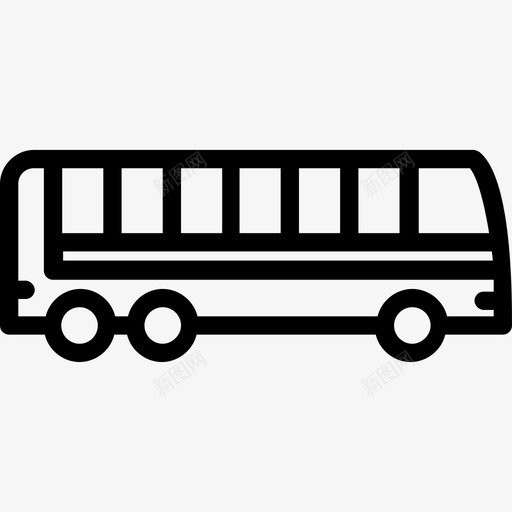 豪华巴士巴士地铁图标svg_新图网 https://ixintu.com 地铁 巴士 巴士线图标 豪华巴士