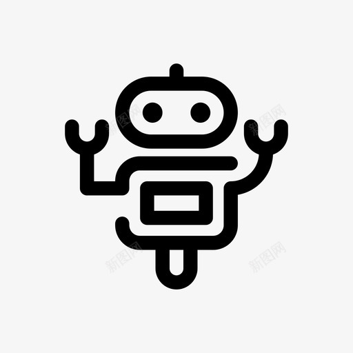 机器人安卓自动化图标svg_新图网 https://ixintu.com 安卓 机器人 杂七杂八概述 玩具 自动化