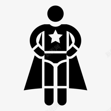 超级英雄海角救世主图标图标