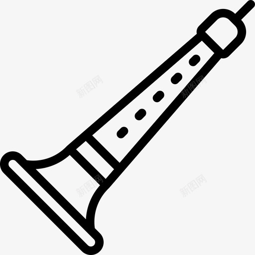 单簧管乐器音乐图标svg_新图网 https://ixintu.com 乐器 单簧管 木管乐器 音乐 音乐剧 音乐大纲