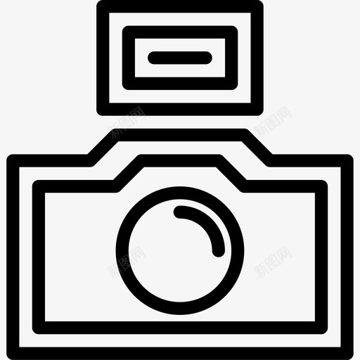 带闪光灯的照相机技术我的教室图标svg_新图网 https://ixintu.com 带闪光灯的照相机 我的教室 技术