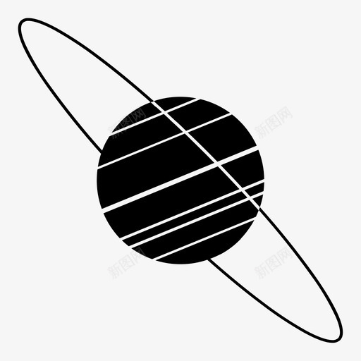 行星天文学土星图标svg_新图网 https://ixintu.com 土星 天文学 太空 宇宙 行星