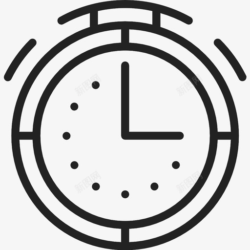 模拟时钟秒表时间图标svg_新图网 https://ixintu.com 时间 模拟时钟 秒表
