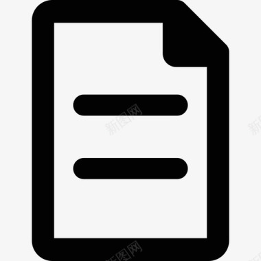 文本文件界面文件象形图图标图标
