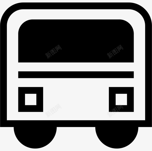 巴士旅程运输图标svg_新图网 https://ixintu.com 巴士 旅程 旅行 车辆 运输 运输符号