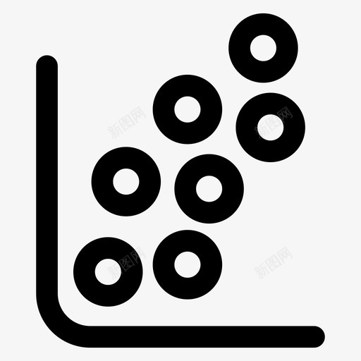 散点图图图标svg_新图网 https://ixintu.com 图 散点图