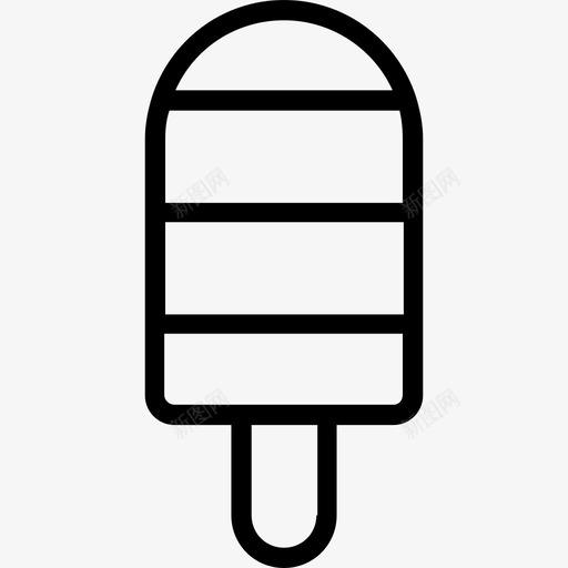冰棒冷冻甜点棒棒糖图标svg_新图网 https://ixintu.com 冰棒 冷冻甜点 棒棒糖 棒棒糖冰淇淋 蛋糕锥线图标