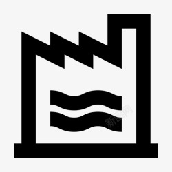 水力发电厂水力发电厂能源环境图标高清图片