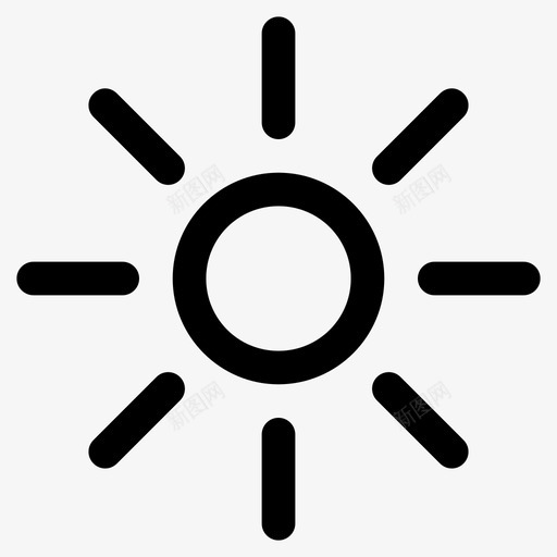 阳光超级受欢迎图标svg_新图网 https://ixintu.com 超级受欢迎 阳光