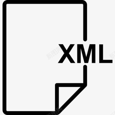 xml文件代码编码图标图标