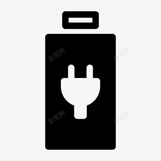 电池锂电池电池电源图标svg_新图网 https://ixintu.com 充电电池 电池 电池供电 电池电源 锂电池