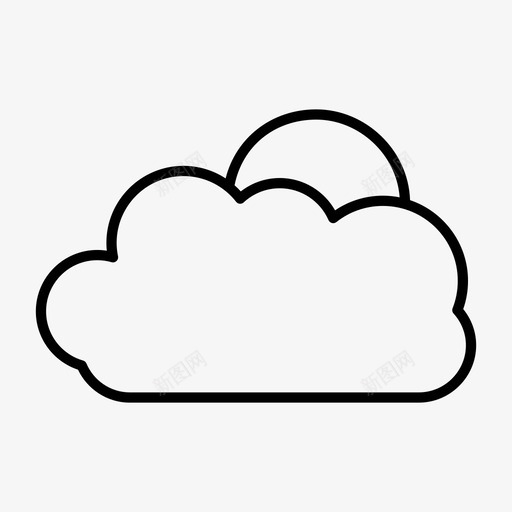 云云数据云安全图标svg_新图网 https://ixintu.com 云 云安全 云数据 云服务
