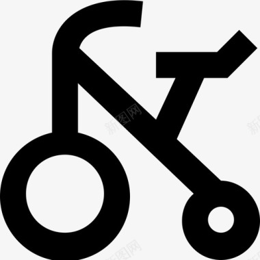 pennyfarthing自行车旅行图标图标