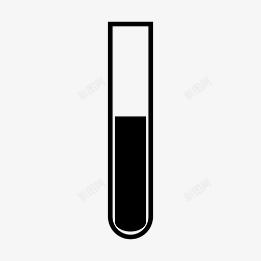 试管化学教育图标svg_新图网 https://ixintu.com 化学 学校 实验室 教育 科学 试管