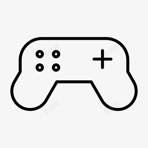 游戏板游戏控制器玩家图标svg_新图网 https://ixintu.com 游戏 游戏控制器 游戏板 玩家 视频游戏