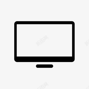 显示器电脑屏幕数码图标图标