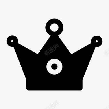 皇冠成就国王图标图标