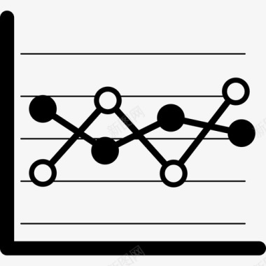 商业图表商业图表象形图手绘详细图标图标