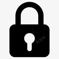 icon48锁子2密码锁粗体ui图标2高清图片