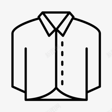 衬衫衣服招待图标图标
