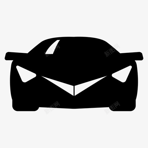 汽车赛车速度车图标svg_新图网 https://ixintu.com 汽车 赛车 跑车 速度车