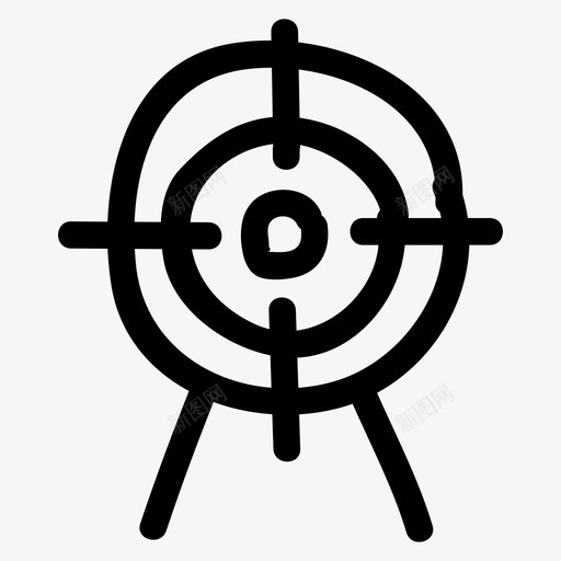 目标活动箭头图标svg_新图网 https://ixintu.com 任务 板 活动 焦点 目标 箭头 运动健身手绘
