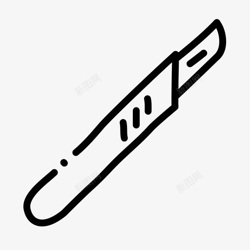 手术刀卫生医院图标svg_新图网 https://ixintu.com 刀 医疗 医院 卫生 手术刀