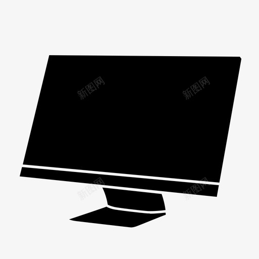 显示器硬件电脑显示器图标svg_新图网 https://ixintu.com 显示器 汽车收集 电脑显示器 硬件