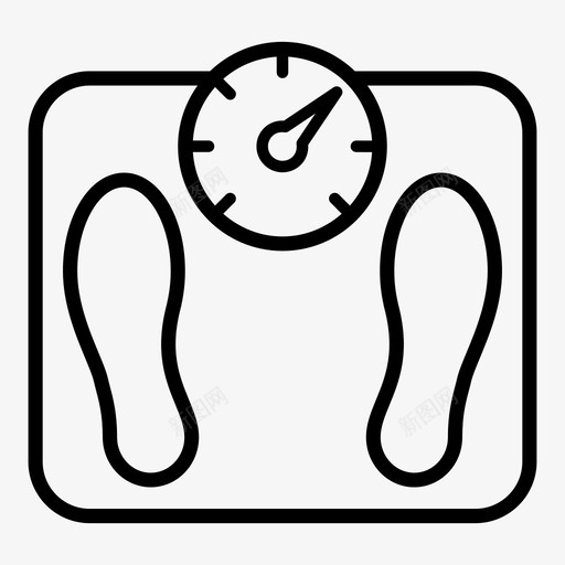 秤脚重量图标svg_新图网 https://ixintu.com 秤 脚 重量 重量检查