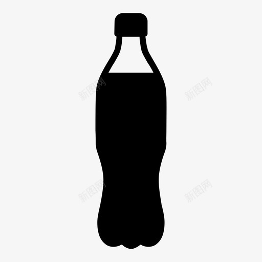 可口可乐瓶子可乐图标svg_新图网 https://ixintu.com 可乐 可口可乐 瓶子 饮料