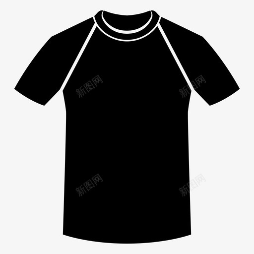 T恤衣服时尚图标svg_新图网 https://ixintu.com T恤 时尚 男士 衣服 购物