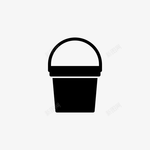 油漆桶填充工具第4条图标svg_新图网 https://ixintu.com 填充工具 油漆桶 第4条