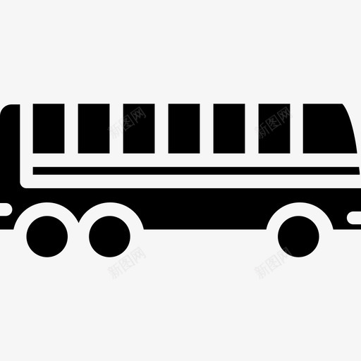 豪华巴士巴士大都会巴士图标svg_新图网 https://ixintu.com 大都会巴士 巴士 巴士字形图标 豪华巴士