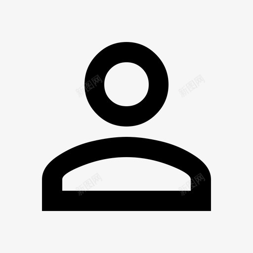 icon_user2svg_新图网 https://ixintu.com icon_user2