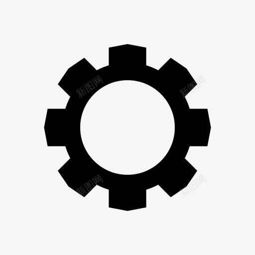 齿轮设置齿轮收集图标svg_新图网 https://ixintu.com 设置 齿轮 齿轮收集