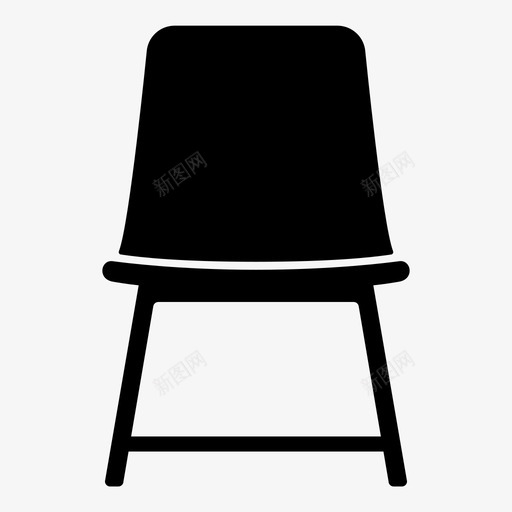 椅子起居室物品图标svg_新图网 https://ixintu.com 办公室 座位 椅子 物品 设计对象 起居室