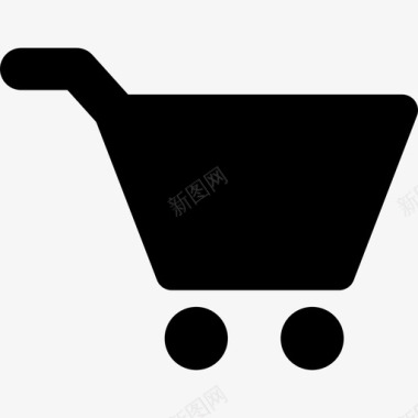 网上商店购物车商业网络象形图图标图标