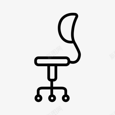 椅子轮椅家具2套图标图标