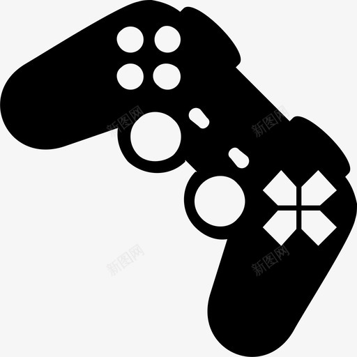 游戏板视频游戏控制器图标svg_新图网 https://ixintu.com 游戏板 视频游戏控制器