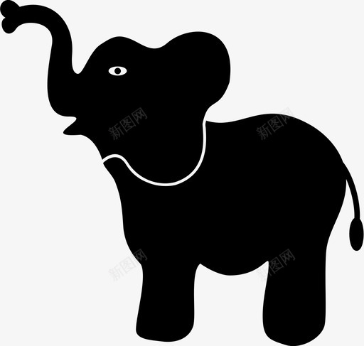 大象动物小象图标svg_新图网 https://ixintu.com 动物 大象 大象第一卷 小象