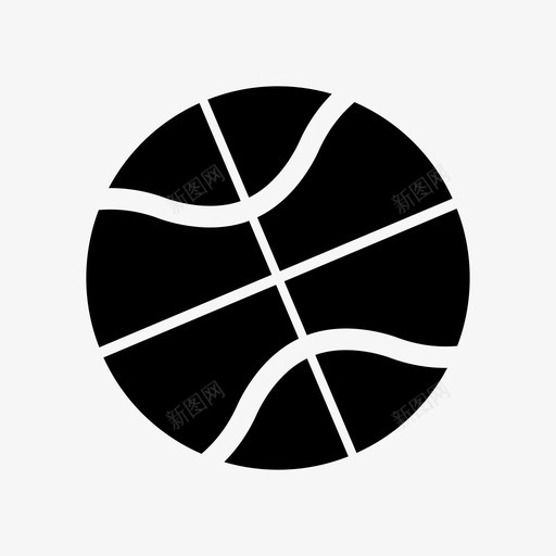 篮球竞技比赛图标svg_新图网 https://ixintu.com 比赛 竞技 篮球 运动