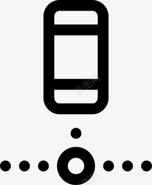 电话连接断开连接图标图标