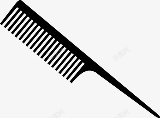 梳子理发师理发工具图标图标