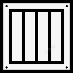 牢房罪犯牢房罪犯锁图标高清图片
