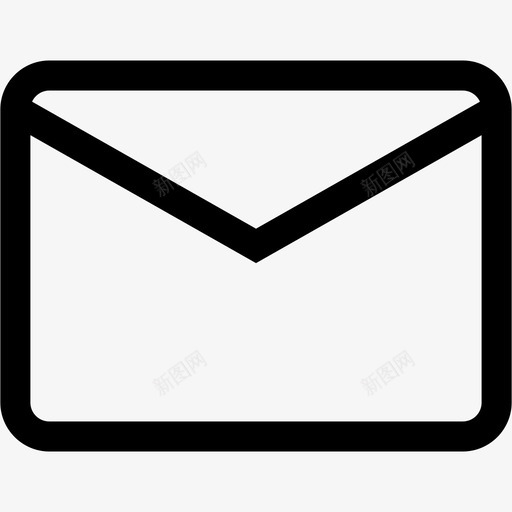 邮件通讯联系人图标svg_新图网 https://ixintu.com 信封 商业财务概要 电子邮件 联系人 通讯 邮件