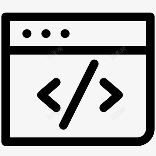 网页代码编码html图标svg_新图网 https://ixintu.com html 数字设计大纲 检查 编码 网页代码