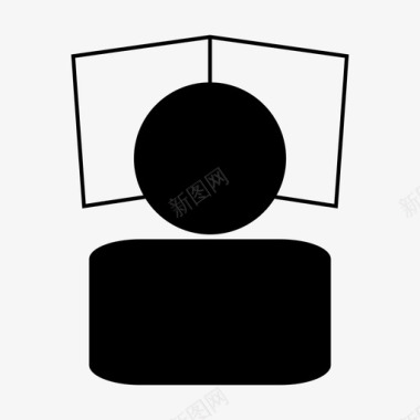 学习读书教育图标图标